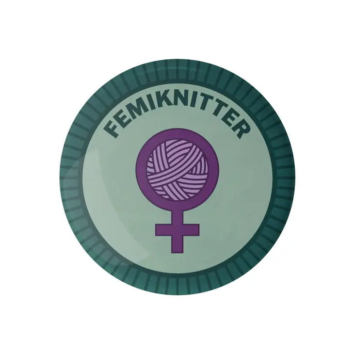 Femiknitter Knitting Merit Badge