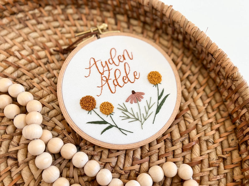 Beechwood Embroidery Hoop - 4"