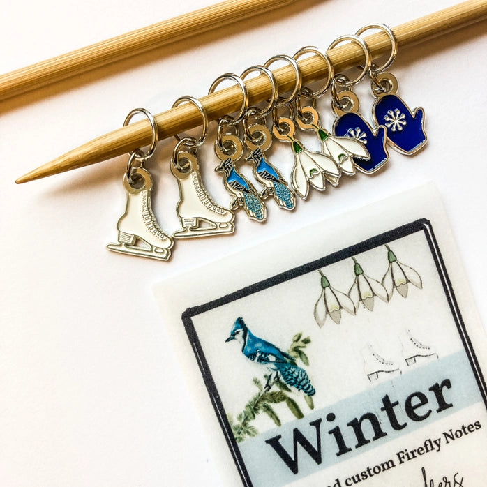 Winter Stitch Markers