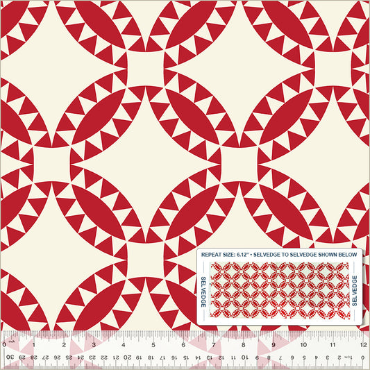 Perfect Points: Pickle Dish in Red