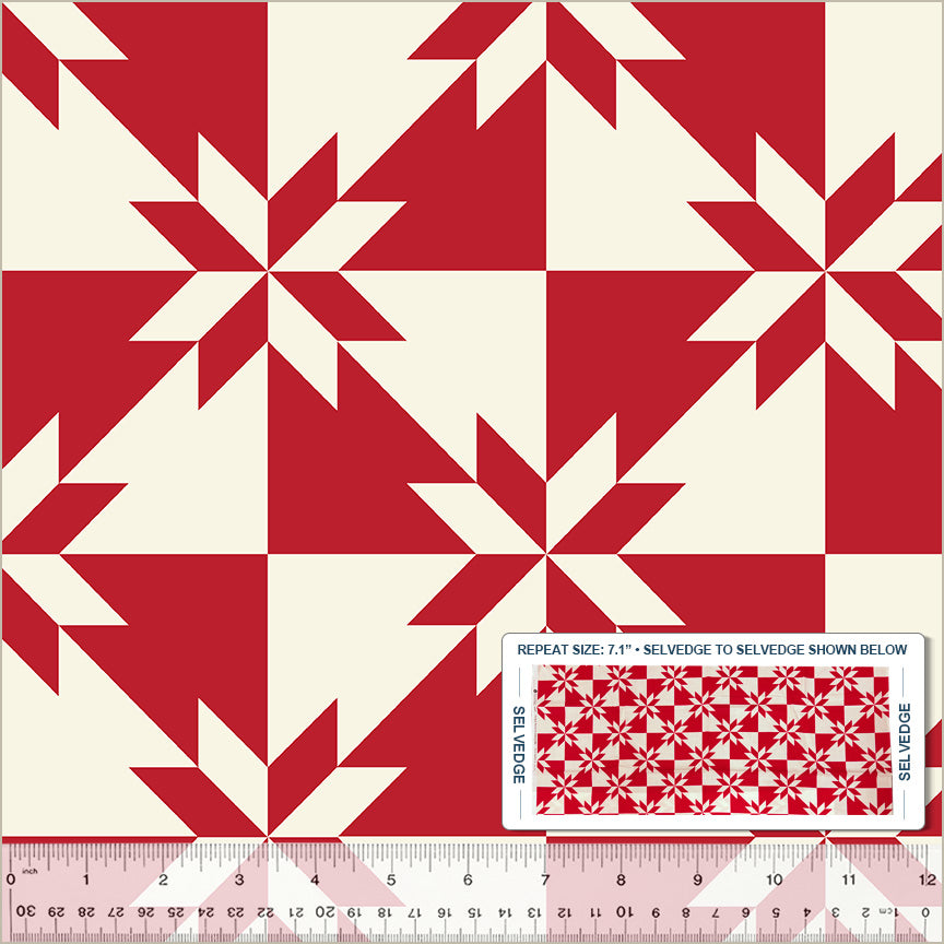 Perfect Points: Hunter's Star in Red