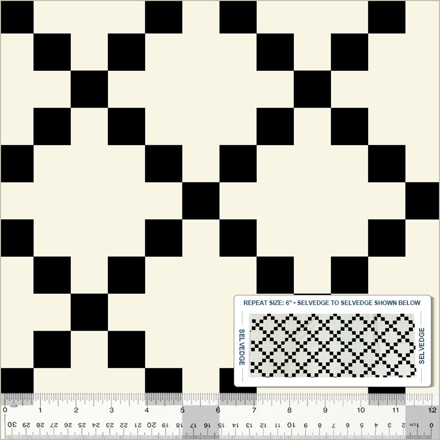 Perfect Points: Nine Patch in Black & White