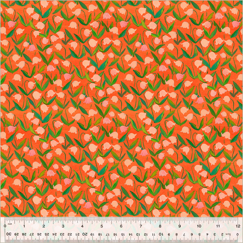 By Hand: Flowerbed in Coral