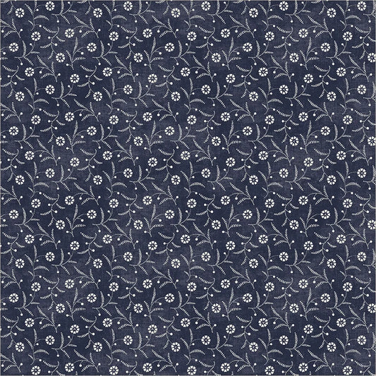 Faded Indigo: Daisy Toss in Dark Indigo