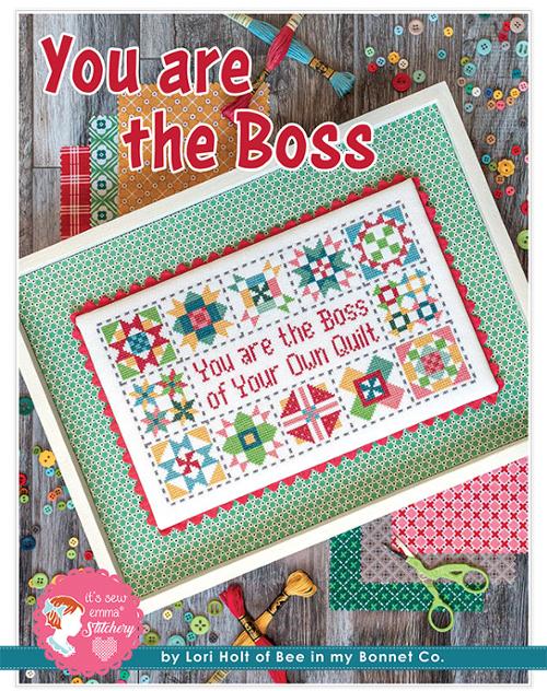 You are the Boss Cross Stitch Pattern