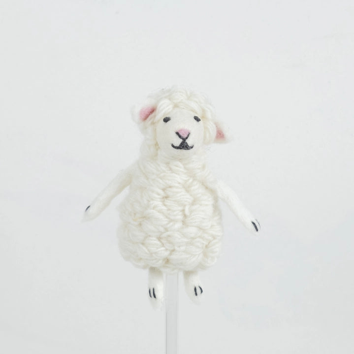 Winding Road: Sheep Finger Puppet