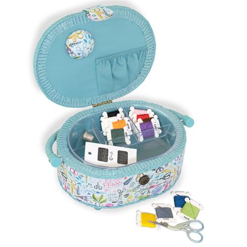 Embroidery Sewing Basket