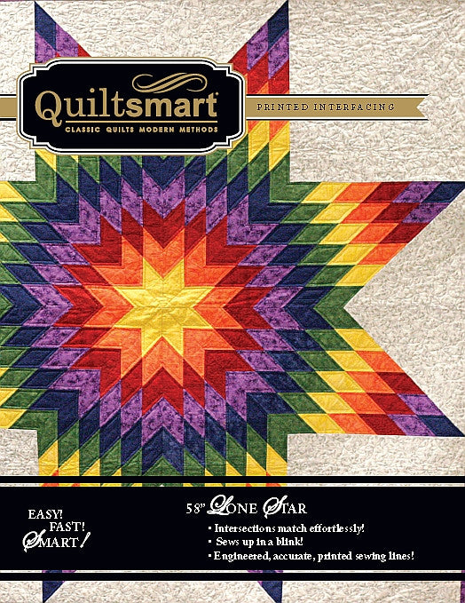 Lone Star- Printed Interfacing Pattern