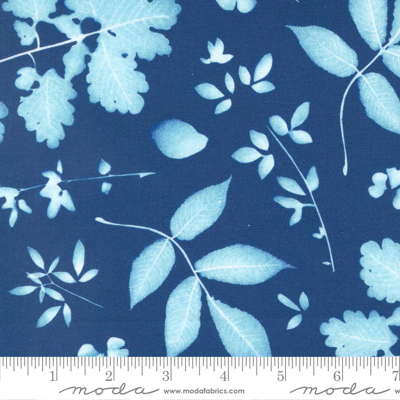 Bluebell: Herschel Floral in Prussian Blue