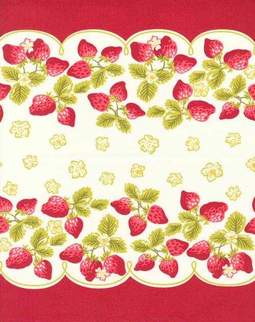 Classic Retro Toweling: Berrylicious