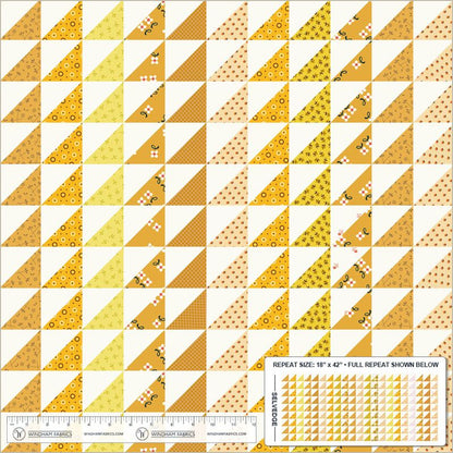 Made Easy: Triangle Stripe (Cheater) in Golden
