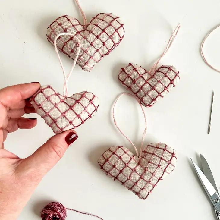 Jane Embroidered Heart Kit