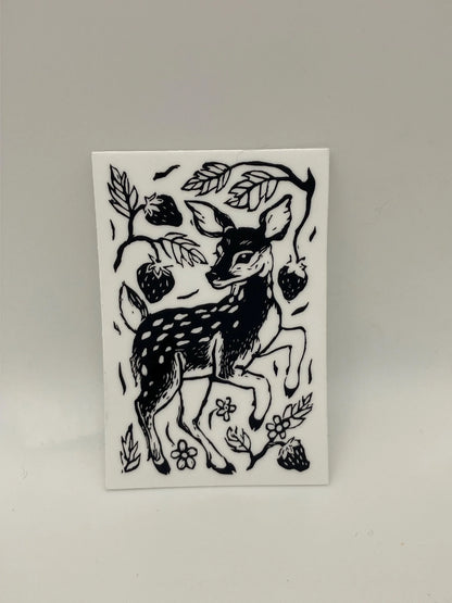 Coyote Snout Vinyl Stickers