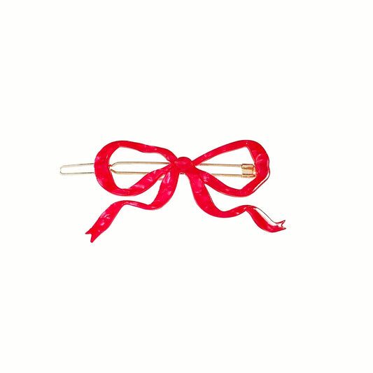 Ribbon Bow Clip
