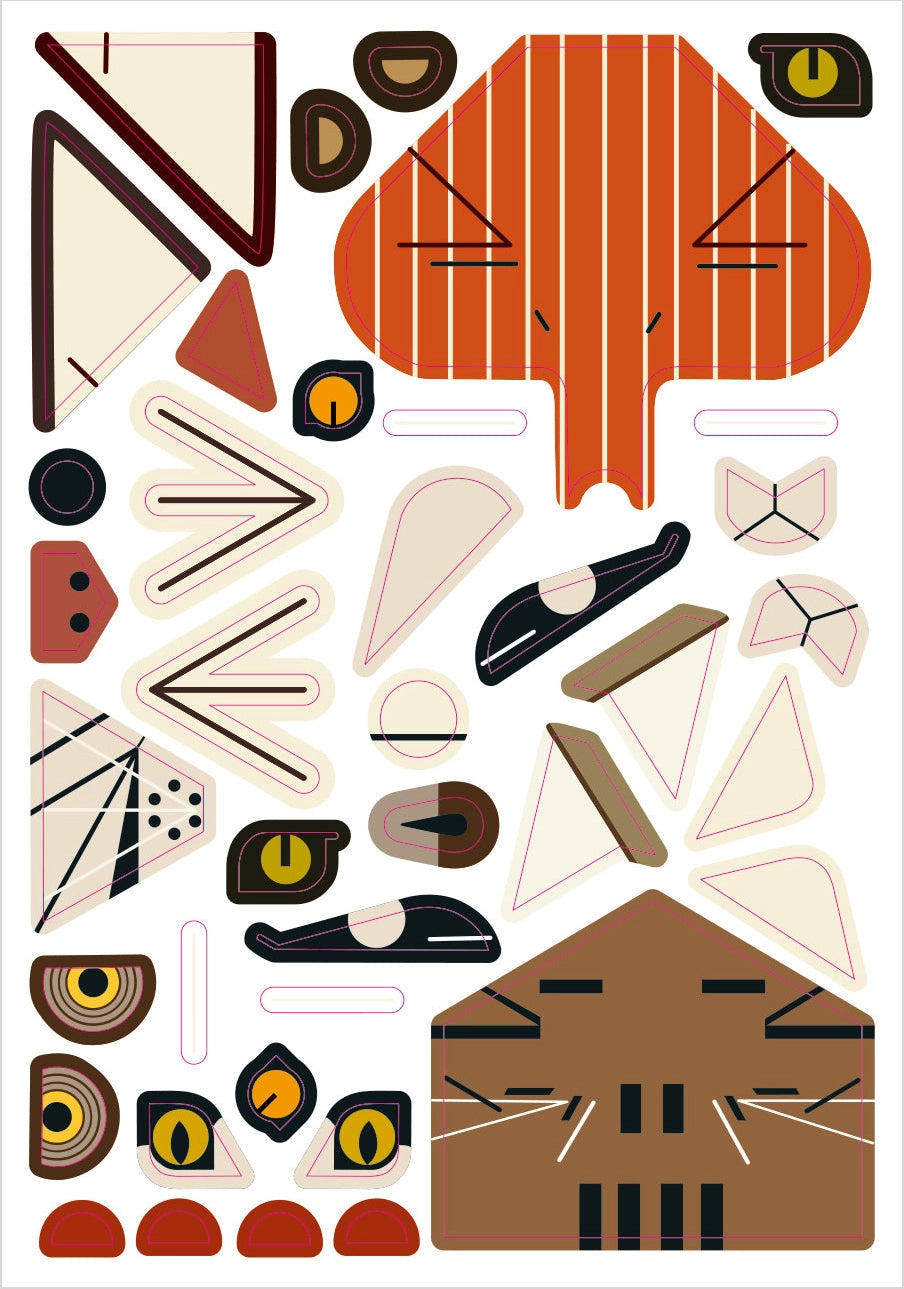 Charley Harper Sticky Critters Volume 2