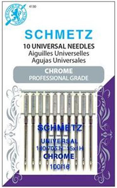 Schmetz Chrome Universal Needles 100/16