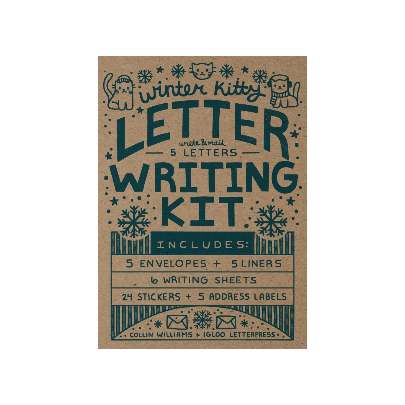 Igloo Press: Letter Writing Kit in Multiple Designs