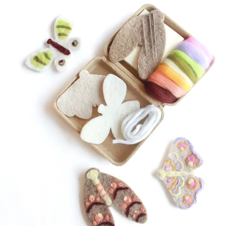 Mini Moth Felting Craft Kit