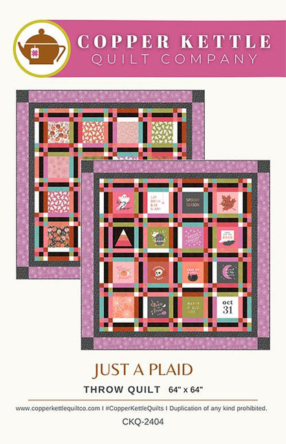 Just A Plaid Quilt Pattern