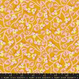 Bird is the Word: Pansy in Goldenrod