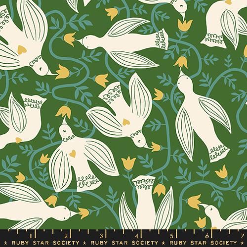 Endpaper: Hummingbirds in Sarah Green