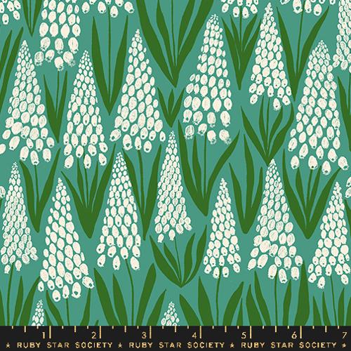 Endpaper: Muscari in Watercress