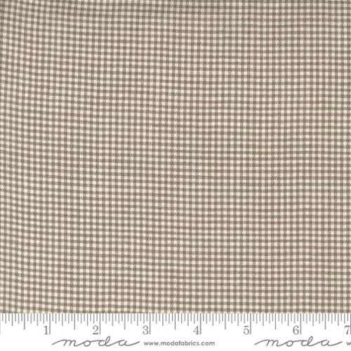 Woven Ginghams: Stone Pearl - 18