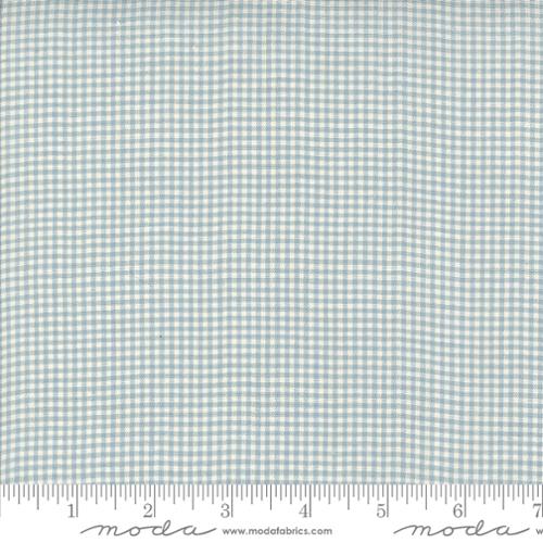 Woven Ginghams: Blue Pearl - 19