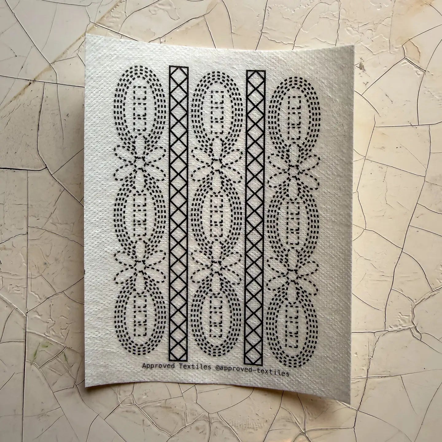 Mending + Embellishment Transfer: Daisies