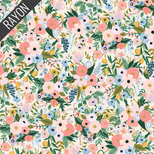 Orchard: Petite Garden Party Rayon in Ivory