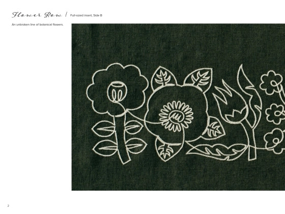 Seamless Embroidery by Yumiko Higuchi