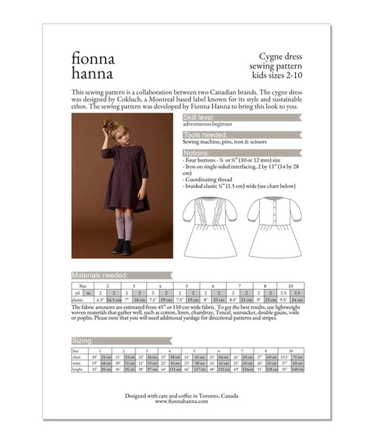 Cygne Dress - Fionna Hanna x Cokluch