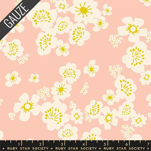 Paper Cuts 2: Double Gauze in Peach Blossom