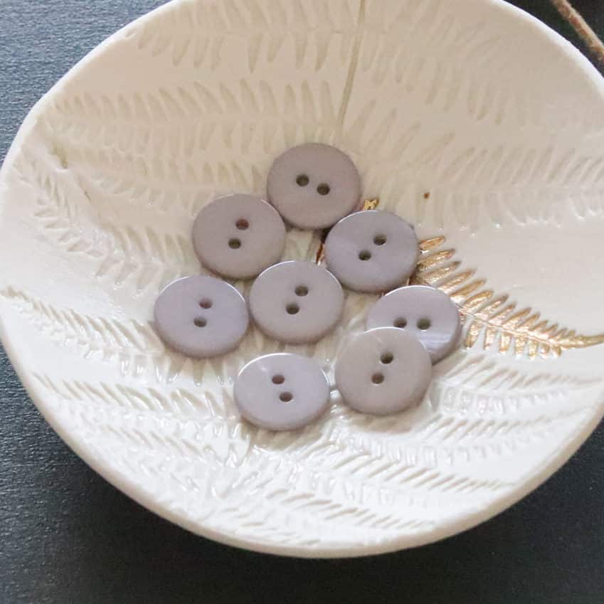 Flat Mother-of-Pearl Buttons - Multiple Colors