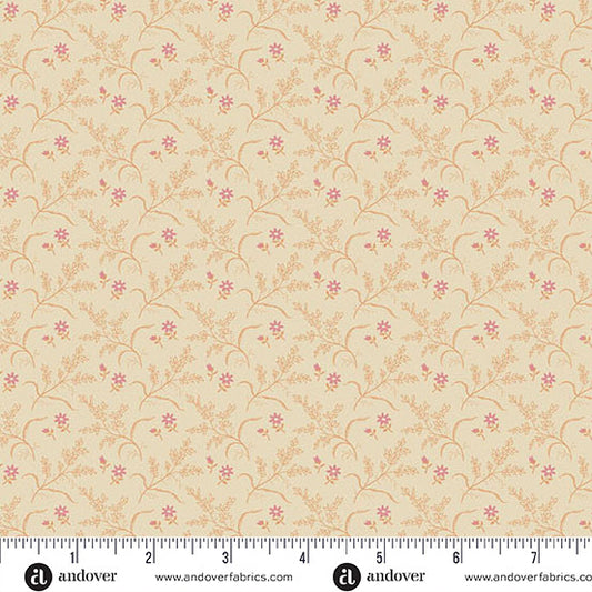 Laundry Line: Hayfield in Cream Orange