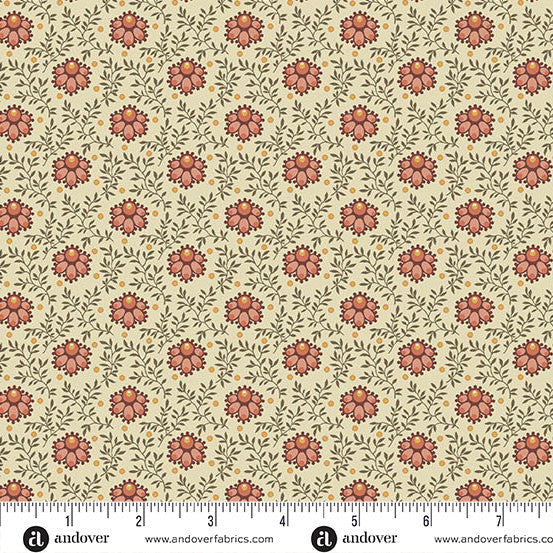 Laundry Line: Milkweed in Cream