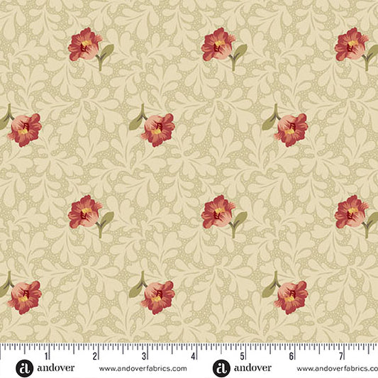 Laundry Line: Buttercup in Cream Red