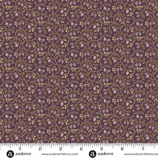 Autumn Bouquet by Renee Nanneman Twining Purple