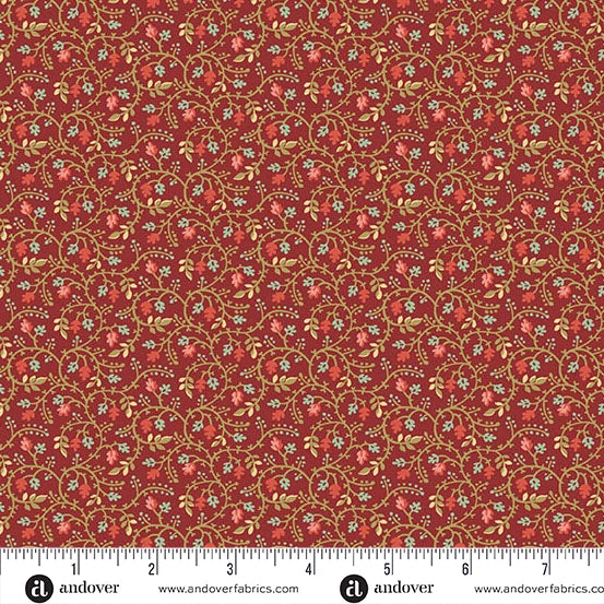 Autumn Bouquet by Renee Nanneman Twining Red