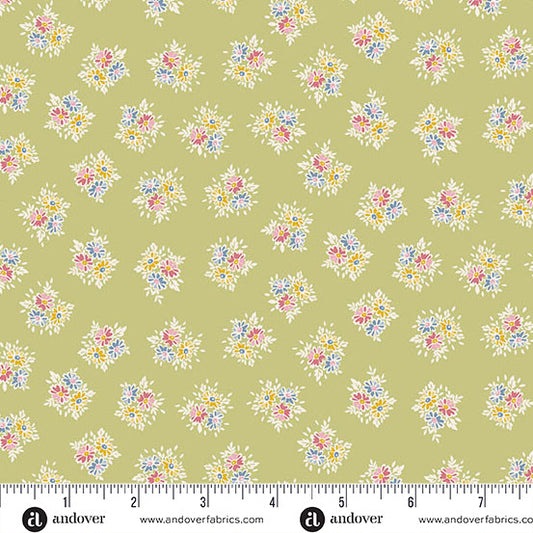 Petite Fleur: Posy in Green