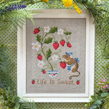 Love Poppet - Life is Sweet Cross Stitch Kit (Copy)