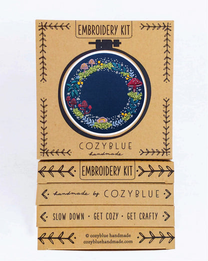 Woodland Wreath Embroidery Kit