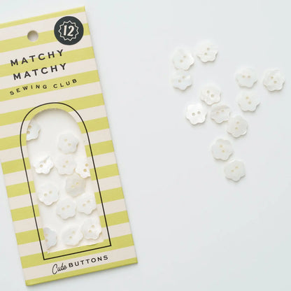 1/2" Cute Buttons in Multiple Styles