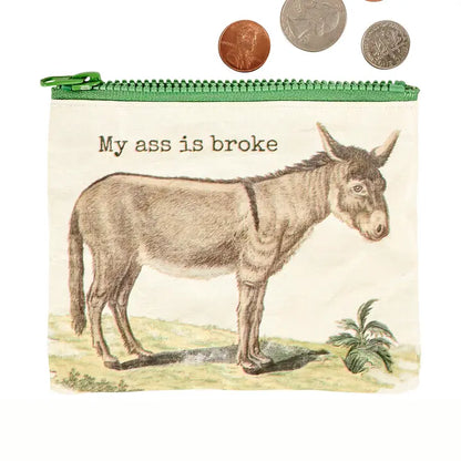 Zipper Pouch: Broke