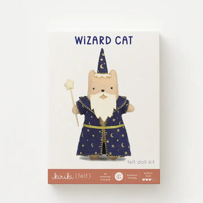 Halloween Cat Felt Doll Kit - Multiple Varieties to Choose From!