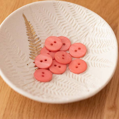 Flat Mother-of-Pearl Buttons - Multiple Colors