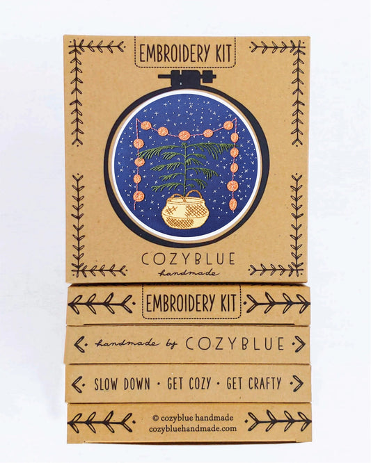 Calm & Bright Embroidery Kit