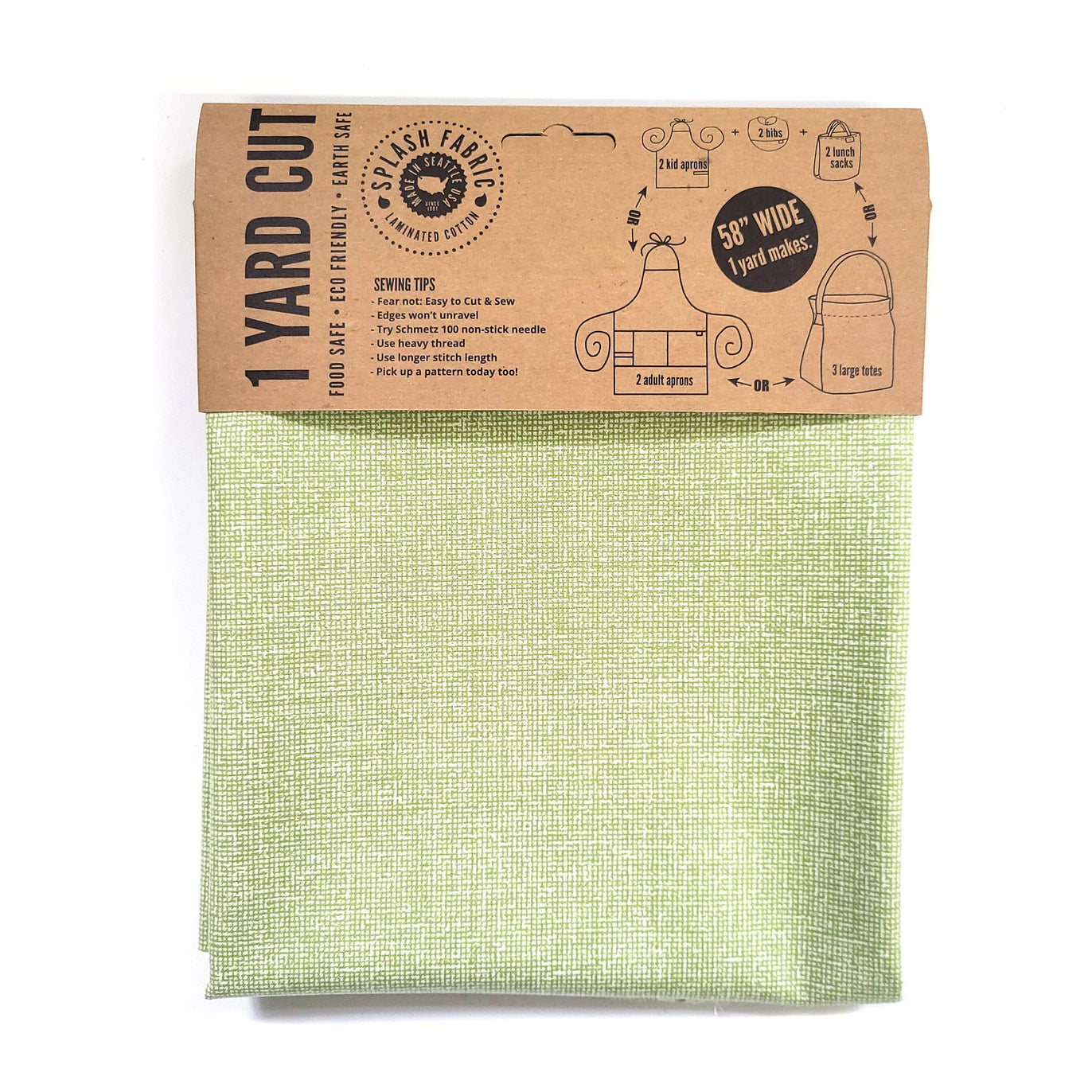 Splash Fabric: Laminated Cotton in 1 Yard Cuts