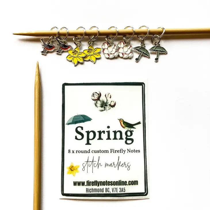 Spring Stitch Markers