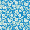 Nice Nice- Painted Poppies in Blue/Green